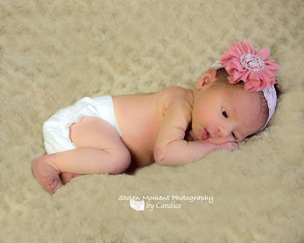 newborn baby girl