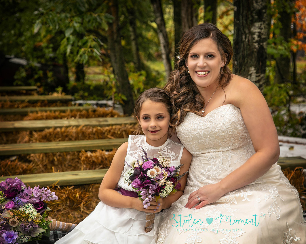 a chilly fall country wedding in Warburg, Alberta