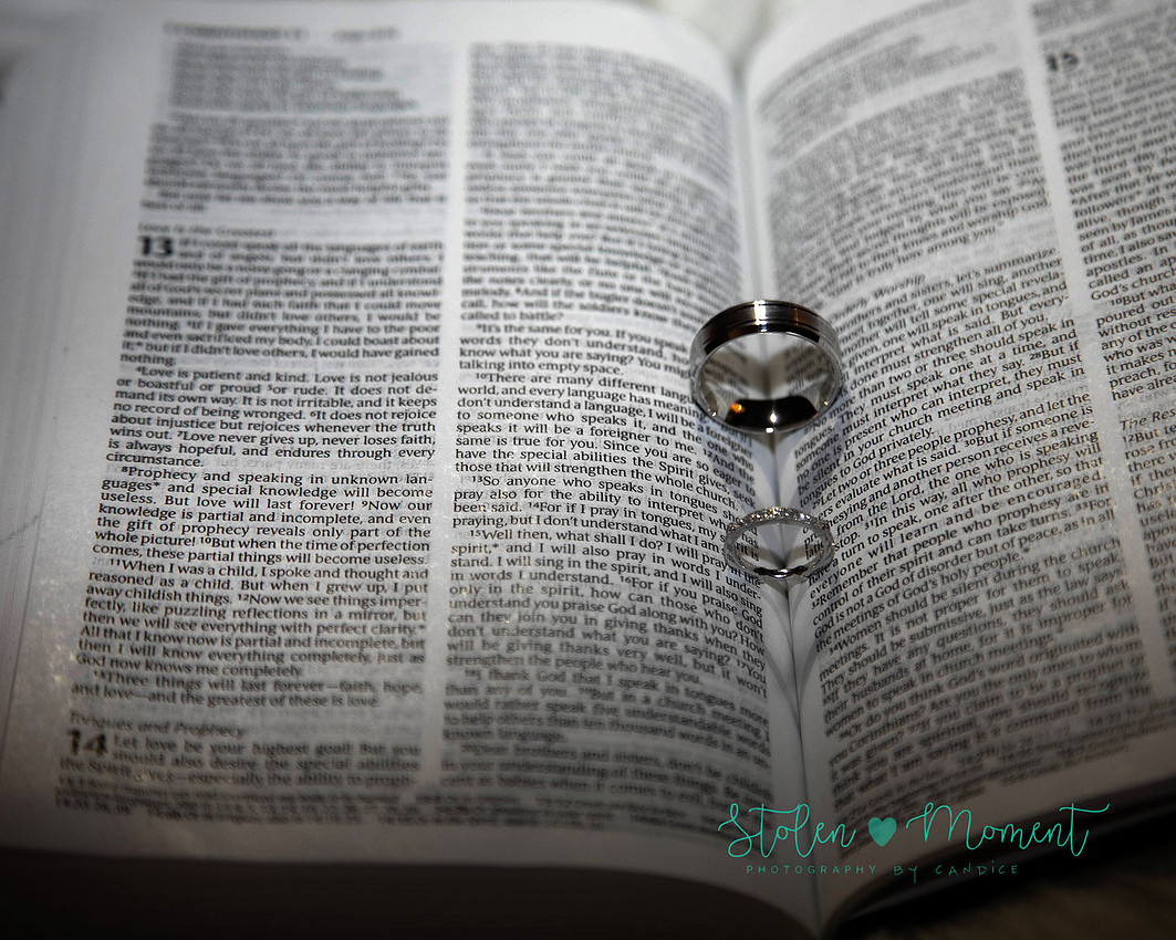 a couple are married in an elegant and intimate wedding ceremony at Ruth's Chris restaurant.