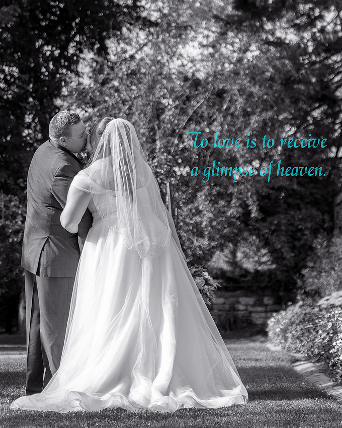 A bride and groom celebrate their marriage in Morinville and St. Albert